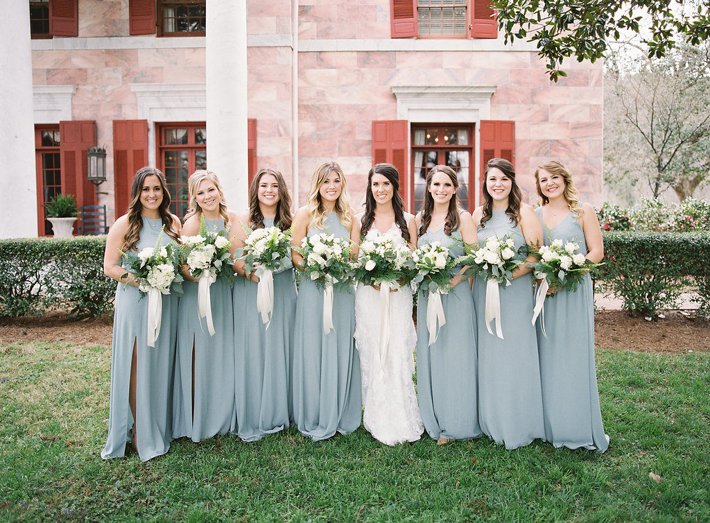southern wedding inspiration, atlanta bride, bridesmaids inspiration