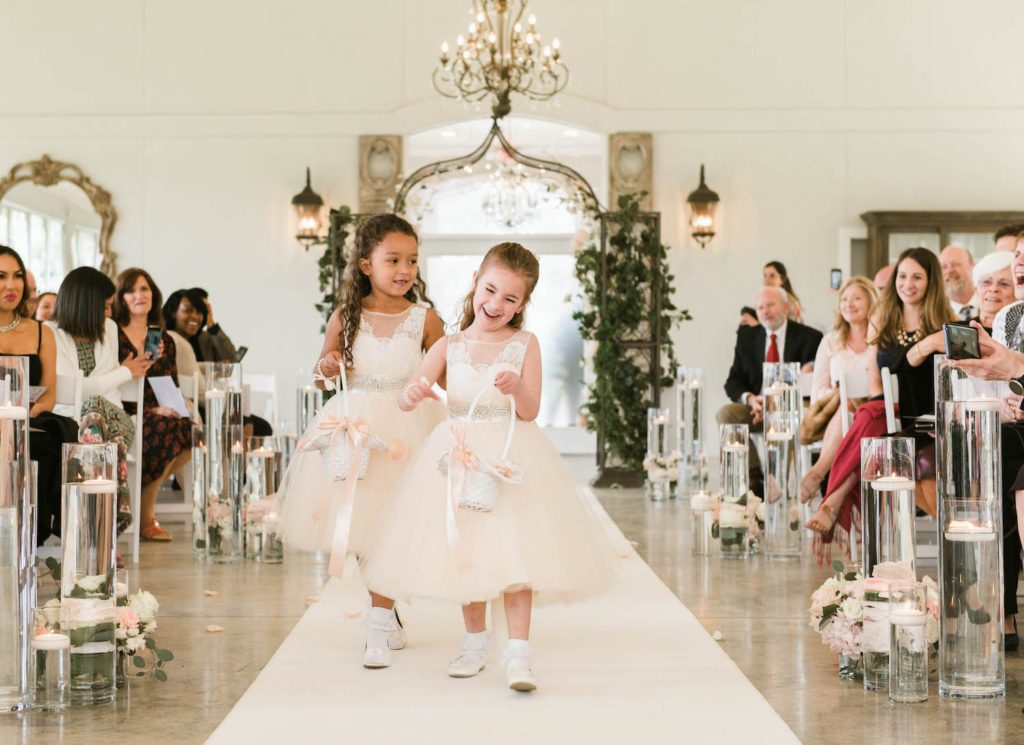 Floral-Filled Ceremony With Donut Bar Reception, Featured on Aisle Planner, ShelbyRae Photographs, Pink Wedding Inspiration, Pink Marble Mansion, Tate House